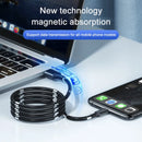 Cabo Mágico Magnético USB 5A Carga Rápida + FRETE GRÁTIS