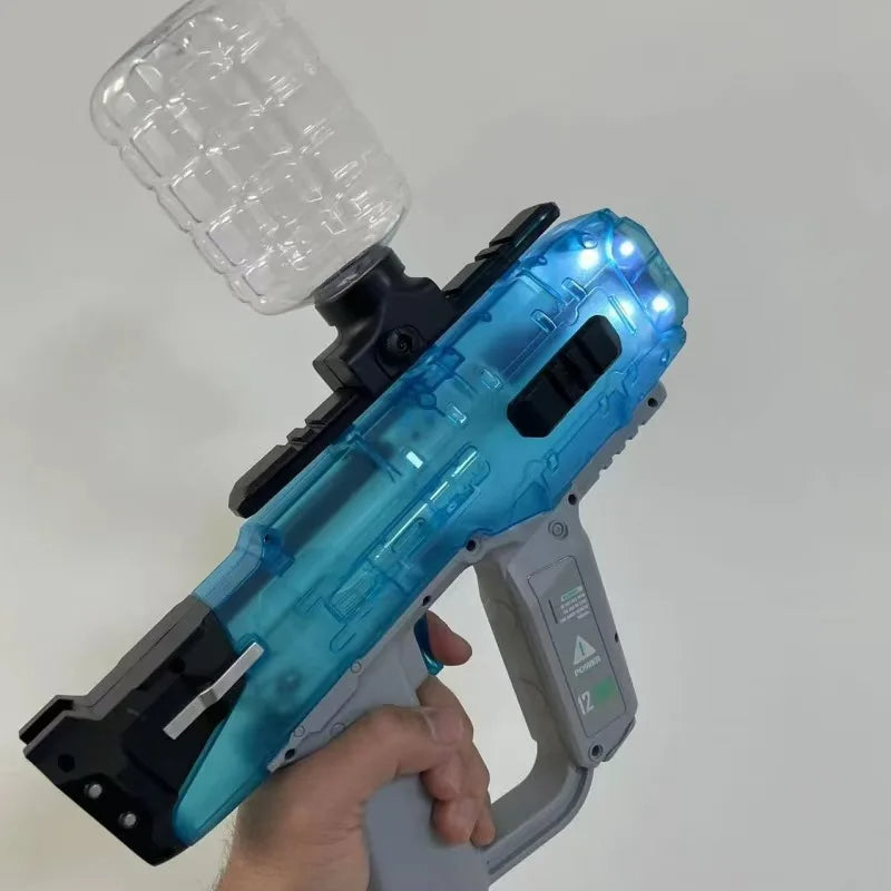 Electric gel toy gun full high-speed automatic launcher outdoor team shooting fighting game colourful lights spraying