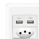 Tomada Duo 2 Usb - Vídeo Magnetic