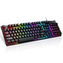 Teclado gamer mecânico com fio (rgb) - Vídeo Magnetic